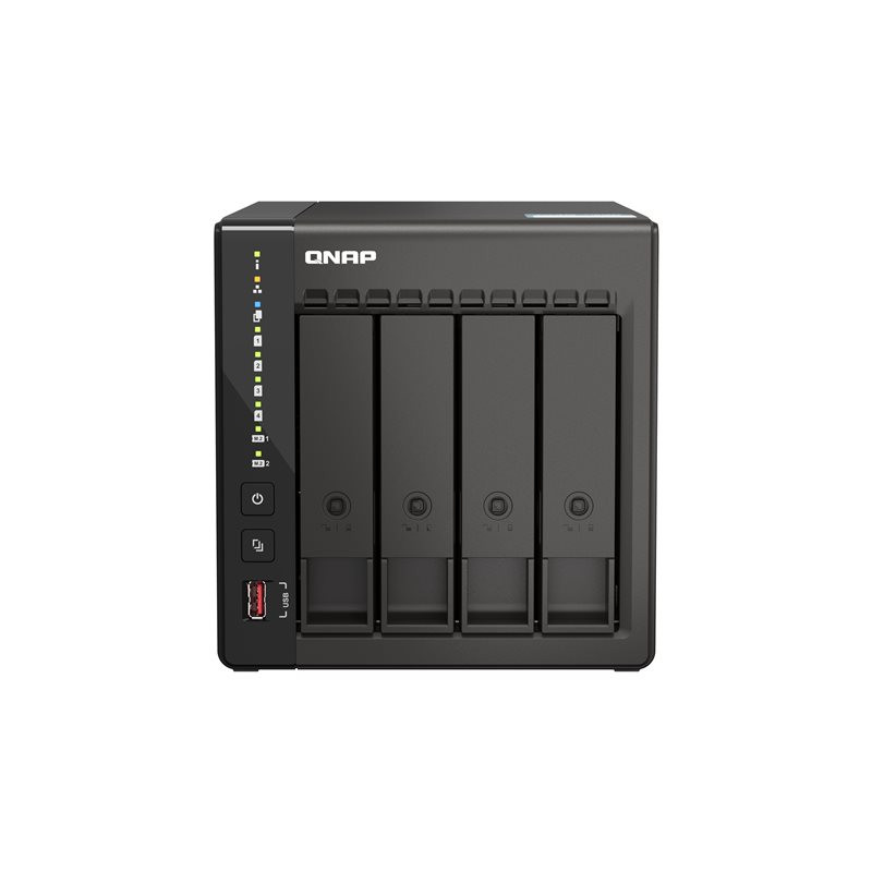 Serveur NAS - 4 Baies - SATA 6Gb - s - RAID 0, 1, 5, 6, 10, 50, JBOD, 60 - RAM 8 Go - 2.5 Gigabit E... (TS-453E-8G)_1