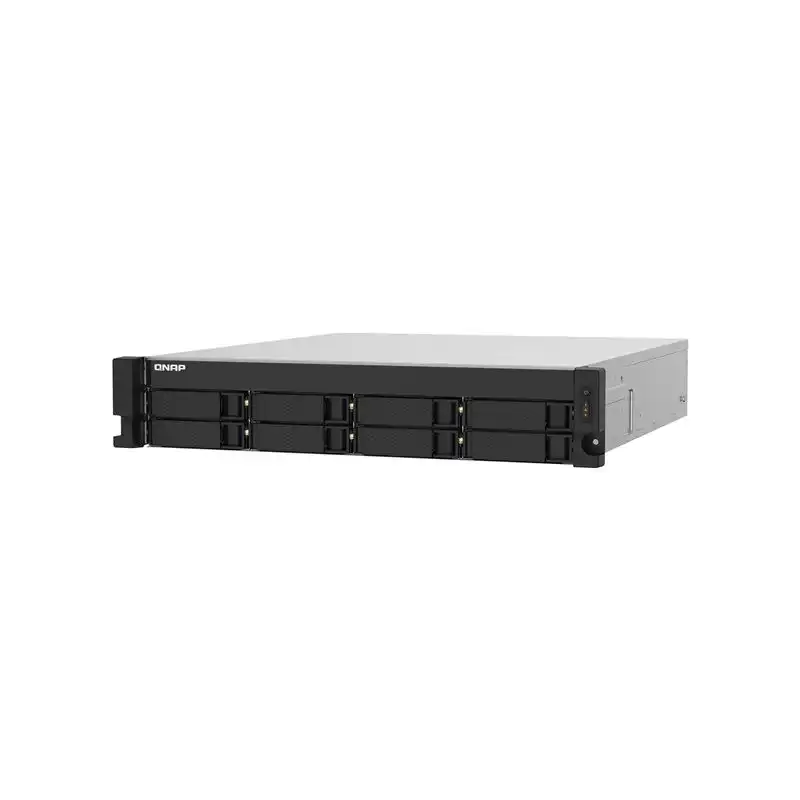 Serveur NAS - 8 Baies - rack-montable - SATA 6Gb - s - RAID RAID 0, 1, 5, 6, 10, 50, JBOD, 60 ... (TS-832PXU-RP-4G)_1