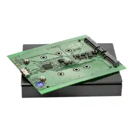 Boîtier USB 3.1 2x SSD - USB-A et USB-C - Aluminium - Baie de stockage flash - 2 Baies - USB 3.1 (... (SM22BU31C3R)_3