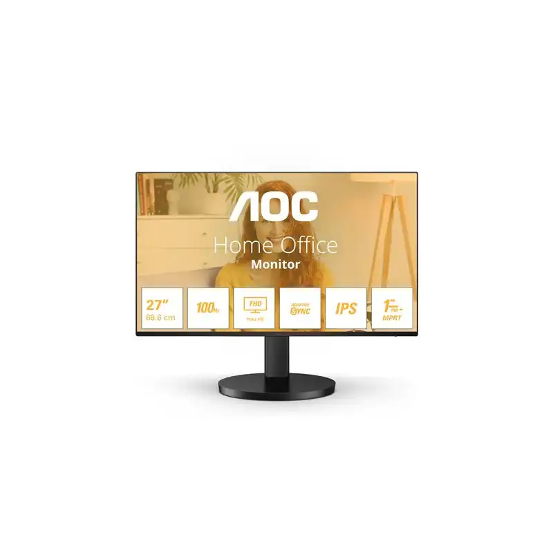 AOC Basic-line - B3 Series - écran LED - 27" - 1920 x 1080 Full HD (1080p) @ 100 Hz - IPS - 250 cd - m... (27B3HA2)_1