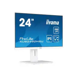 iiyama ProLite - Écran LED - 24" (23.8" visualisable) - 1920 x 1080 Full HD (1080p) @ 100 Hz - I... (XUB2492HSU-W6)_4