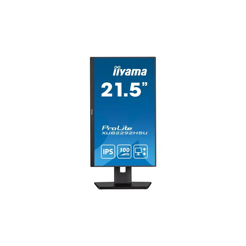 iiyama ProLite - Écran LED - 22" (21.5" visualisable) - 1920 x 1080 Full HD (1080p) @ 100 Hz - I... (XUB2292HSU-B6)_1