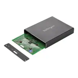 Boîtier USB 3.1 2x SSD - USB-A et USB-C - Aluminium - Baie de stockage flash - 2 Baies - USB 3.1 (... (SM22BU31C3R)_5