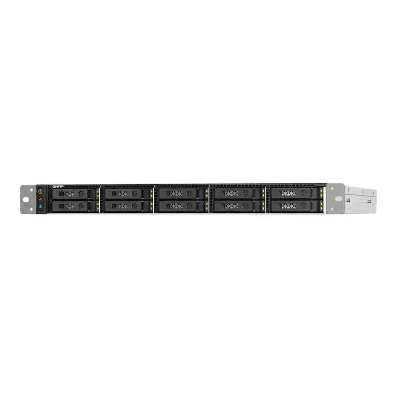 QNAP TS-h1090FU - Serveur NAS - 10 Baies - rack-montable - SATA 6Gb - s - PCIe (NVMe) - ... (TS-H1090FU-7302P-128G)_1