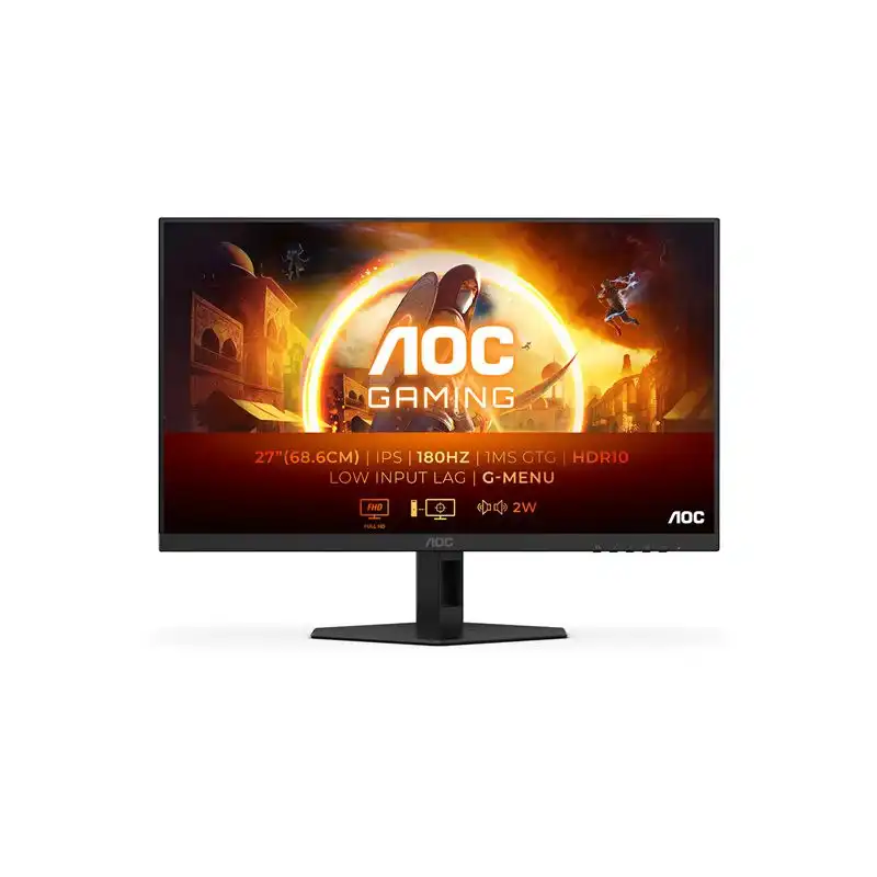 AOC AGON - G4 Series - écran LED - jeux - 27" - 1920 x 1080 Full HD (1080p) @ 180 Hz - IPS - 1000:1 - H... (27G4XE)_1