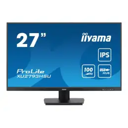 iiyama ProLite - Écran LED - 27" - 1920 x 1080 Full HD (1080p) @ 100 Hz - IPS - 250 cd - m² - 100... (XU2793HSU-B6)_1