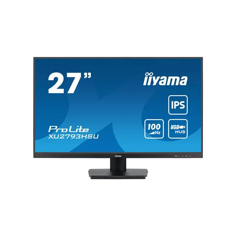 iiyama ProLite - Écran LED - 27" - 1920 x 1080 Full HD (1080p) @ 100 Hz - IPS - 250 cd - m² - 100... (XU2793HSU-B6)_1