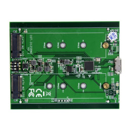 Boîtier USB 3.1 2x SSD - USB-A et USB-C - Aluminium - Baie de stockage flash - 2 Baies - USB 3.1 (... (SM22BU31C3R)_10