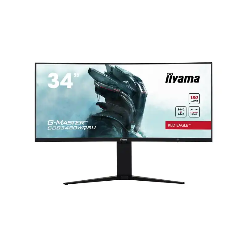 Écran LED - incurvé - 34" - 3440 x 1440 UWQHD @ 180 Hz - VA - 420 cd - m² - 4000:1 - HDR400 - 0... (GCB3480WQSU-B1)_1