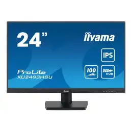 iiyama ProLite - Écran LED - 24" (23.8" visualisable) - 1920 x 1080 Full HD (1080p) @ 100 Hz - IP... (XU2493HSU-B6)_1