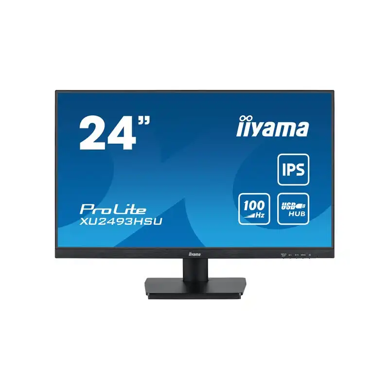 iiyama ProLite - Écran LED - 24" (23.8" visualisable) - 1920 x 1080 Full HD (1080p) @ 100 Hz - IP... (XU2493HSU-B6)_1