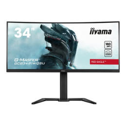 iiyama G-MASTER Red Eagle - Écran LED - jeux - incurvé - 34" - 3440 x 1440 UWQHD @ 180 Hz - VA ... (GCB3481WQSU-B1)_1