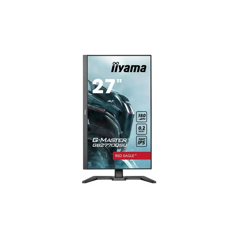 Écran LED - jeux - 27" - 2560 x 1440 WQHD @ 180 Hz - Fast IPS - 400 cd - m² - 1200:1 - 0.2 ms - H... (GB2770QSU-B6)_1