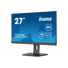 iiyama ProLite - Écran LED - 27" - 2560 x 1440 WQHD @ 100 Hz - IPS - 250 cd - m² - 1300:1 - 0.4 ... (XUB2792QSU-B6)_3