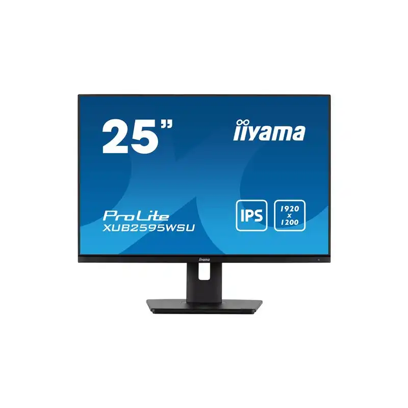 iiyama ProLite - Écran LED - 25" - 1920 x 1200 WUXGA - IPS - 300 cd - m² - 1000:1 - 4 ms - HDMI,... (XUB2595WSU-B5)_1