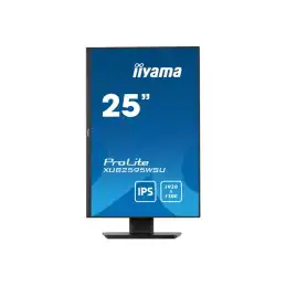 iiyama ProLite - Écran LED - 25" - 1920 x 1200 WUXGA - IPS - 300 cd - m² - 1000:1 - 4 ms - HDMI,... (XUB2595WSU-B5)_2