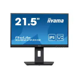 21,5" ULTRA MINCE, dalle IPS, 1920x1080, 3ms 250cd - m², 1000:1, haut-parleurs, 1xDisplayPort, 1x... (XUB2293HS-B3)_2