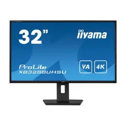 iiyama ProLite - Écran LED - 32" (31.5" visualisable) - 3840 x 2160 4K @ 60 Hz - VA - 300 cd - m... (XB3288UHSU-B5)_1