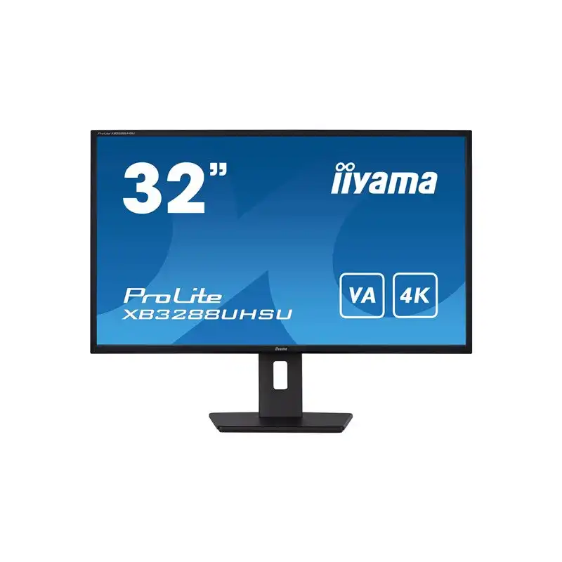 iiyama ProLite - Écran LED - 32" (31.5" visualisable) - 3840 x 2160 4K @ 60 Hz - VA - 300 cd - m... (XB3288UHSU-B5)_1