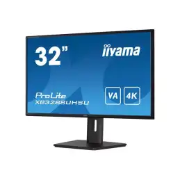 iiyama ProLite - Écran LED - 32" (31.5" visualisable) - 3840 x 2160 4K @ 60 Hz - VA - 300 cd - m... (XB3288UHSU-B5)_2