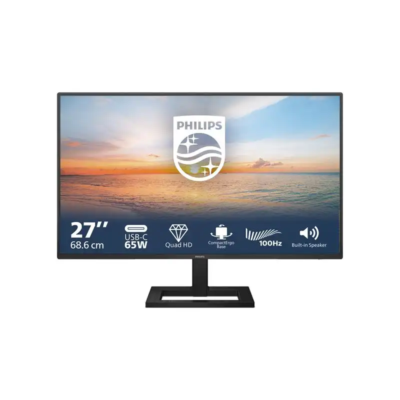 Philips 27E1N1600AE - Écran LED - 27" - 2560 x 1440 QHD @ 100 Hz - IPS - 1500:1 - 1 ms - HDMI, ... (27E1N1600AE/00)_1