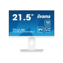 iiyama ProLite - Écran LED - 22" (21.5" visualisable) - 1920 x 1080 Full HD (1080p) @ 100 Hz - I... (XUB2292HSU-W6)_2