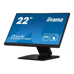 iiyama ProLite - Écran LED - 22" (21.5" visualisable) - écran tactile - 1920 x 1080 Full HD (108... (T2254MSC-B1AG)_3