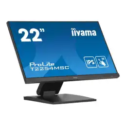 iiyama ProLite - Écran LED - 22" (21.5" visualisable) - écran tactile - 1920 x 1080 Full HD (108... (T2254MSC-B1AG)_5