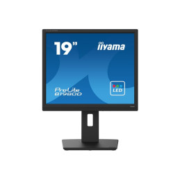 iiyama ProLite - Écran LED - 19" - 1280 x 1024 @ 60 Hz - TN - 250 cd - m² - 1000:1 - 5 ms - DVI, VGA... (B1980D-B5)_1