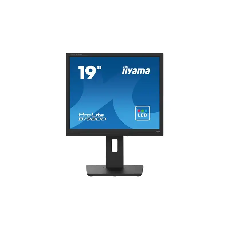 iiyama ProLite - Écran LED - 19" - 1280 x 1024 @ 60 Hz - TN - 250 cd - m² - 1000:1 - 5 ms - DVI, VGA... (B1980D-B5)_1