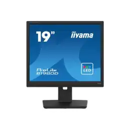 iiyama ProLite - Écran LED - 19" - 1280 x 1024 @ 60 Hz - TN - 250 cd - m² - 1000:1 - 5 ms - DVI, VGA... (B1980D-B5)_2