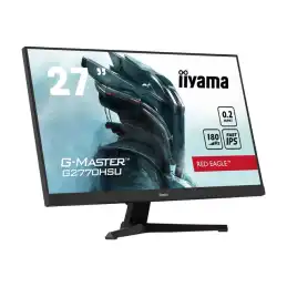 Écran LED - jeux - 27" - 1920 x 1080 Full HD (1080p) @ 180 Hz - Fast IPS - 300 cd - m² - 1000:1 - ... (G2770HSU-B6)_4