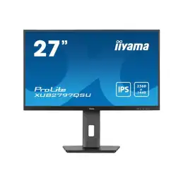 iiyama ProLite - Écran LED - 27" - 2560 x 1440 WQHD @ 100 Hz - IPS - 250 cd - m² - 1300:1 - 1 ms... (XUB2797QSU-B1)_1