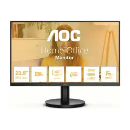 AOC Basic-line - B3 Series - écran LED - 24" (23.8" visualisable) - 1920 x 1080 Full HD (1080p) @ 100 ... (24B3CA2)_1