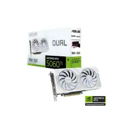 White Edition - carte graphique - GeForce RTX 5060 Ti - 16 Go GDDR7 - PCI Express 5.0 - 3 x Di... (90YV0MH7-M0NA00)_1