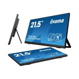 iiyama ProLite - Écran LED - 21.5" - écran tactile - 1920 x 1080 Full HD (1080p) @ 60 Hz - IPS - 4... (T2255MSC-B1)_6