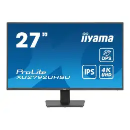 iiyama ProLite - Écran LED - 27" - 3840 x 2160 4K @ 60 Hz - IPS - 350 cd - m² - 1300:1 - 4 ms - ... (XU2792UHSU-B6)_1