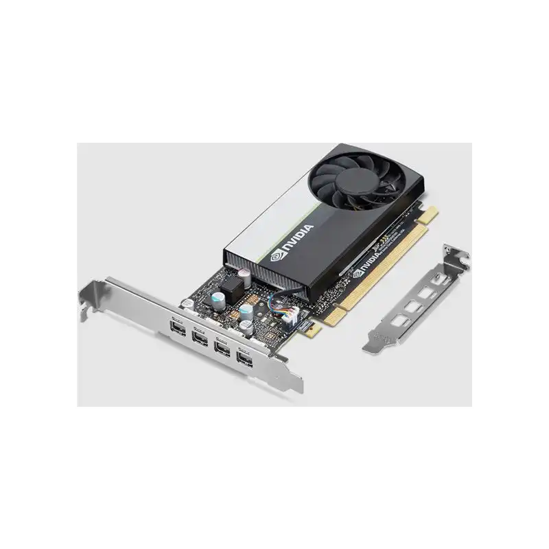 Carte graphique - T400E - 4 Go GDDR6 - PCIe 3.0 x16 - 4 x Mini DisplayPort - boîtier marron (4X61S79336)_1 Carte graphique - T400E - 4 Go GDDR6 - PCIe 3.0 x16 - 4 x Mini DisplayPort - boîtier marron (4X61S79336)_1