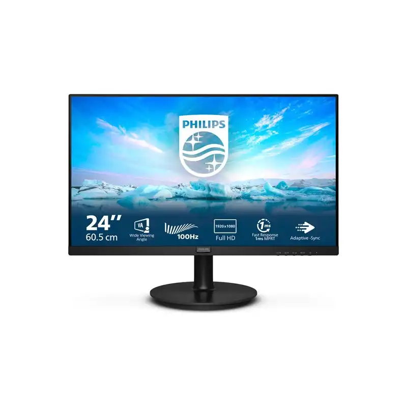 Philips V-line 241V8LAB - Écran LED - 24" (23.8" visualisable) - 1920 x 1080 Full HD (1080p) @ 100... (241V8LAB/00)_1