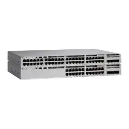 Network Essentials - commutateur - C3 - 24 x 10 - 100 - 1000 + 4 x Gigabit SFP (liaison monta... (C9200L-24T-4G-1E)_1