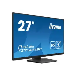 iiyama ProLite - Écran LED - 27" - écran tactile - 1920 x 1080 Full HD (1080p) @ 60 Hz - IPS - 400... (T2752MSC-B1)_3