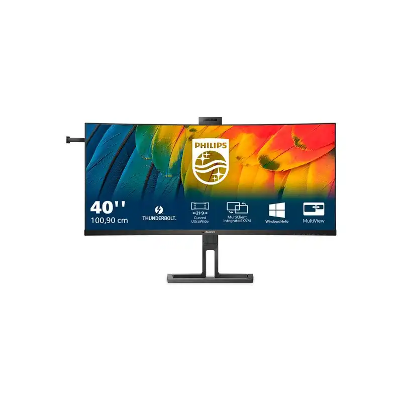 Philips 40B1U6903CH - 6000 Series - écran LED - incurvé - USB - 39.7" - 5120 x 2160 WUHD @ 75 H... (40B1U6903CH/00)_1