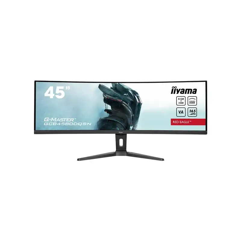 Écran LED - jeux - incurvé - 45" (44.5" visualisable) - 5120 x 1440 Dual Quad HD @ 165 Hz - VA ... (GCB4580DQSN-B1)_1