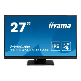 iiyama ProLite - Écran LED - 27" - écran tactile - 1920 x 1080 Full HD (1080p) @ 60 Hz - IPS - 3... (T2754MSC-B1AG)_1