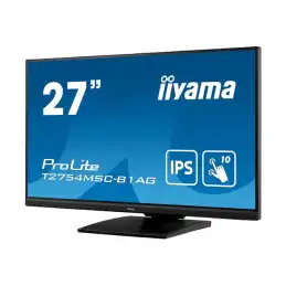 iiyama ProLite - Écran LED - 27" - écran tactile - 1920 x 1080 Full HD (1080p) @ 60 Hz - IPS - 3... (T2754MSC-B1AG)_2