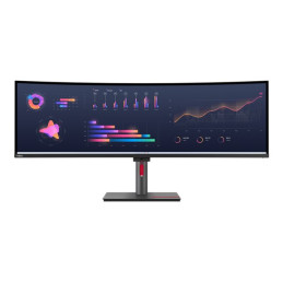 Lenovo ThinkVision P49w-30 - Écran LED - incurvé - 49" - 5120 x 1440 @ 60 Hz - IPS - 350 cd - m² - ... (63DBRAT1EU)_1