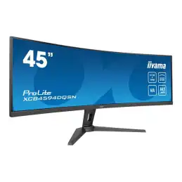 Écran LED - incurvé - 45" (44.5" visualisable) - 5120 x 1440 Dual Quad HD @ 165 Hz - VA - 450 c... (XCB4594DQSN-B1)_3