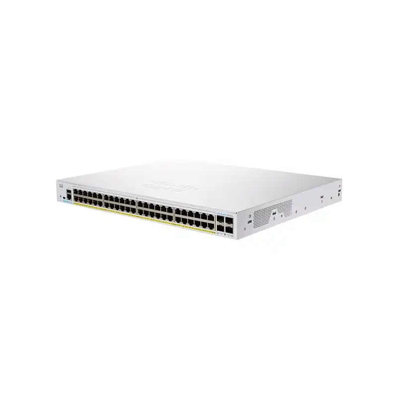 48P-4X - Commutateur - C3 - intelligent - 48 x 10 - 100 - 1000 (PoE+) + 4 x 10 Gigabit SFP+ -... (CBS250-48P-4X-EU)_1