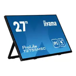 iiyama ProLite - Écran LED - 27" - écran tactile - 1920 x 1080 Full HD (1080p) @ 60 Hz - IPS - 400... (T2755MSC-B1)_3