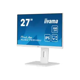 iiyama ProLite - Écran LED - 27" - 1920 x 1080 Full HD (1080p) @ 100 Hz - IPS - 250 cd - m² - 13... (XUB2792HSU-W6)_3